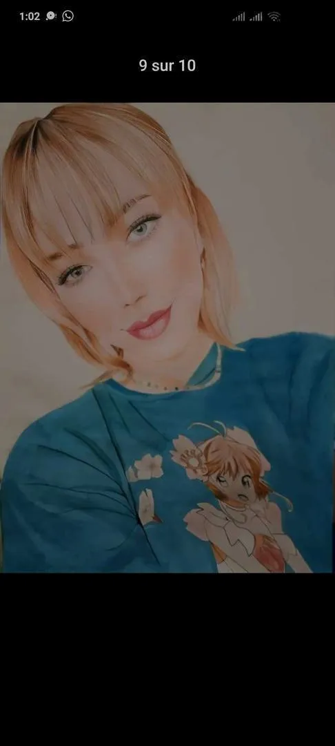 Portrait dessiné à la main