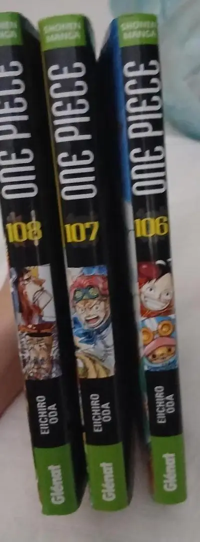 Tomes 106 107 108 de One Piece, prix négociable