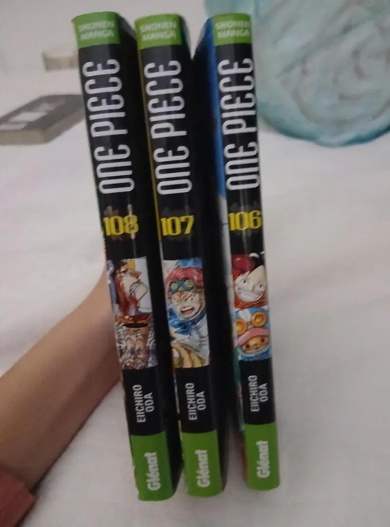 Tomes 106 107 108 de One Piece, prix négociable