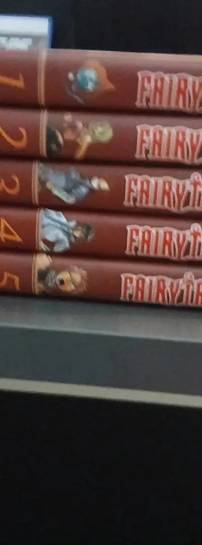 5 premiers tomes de Fairy Tail (prix négociable)