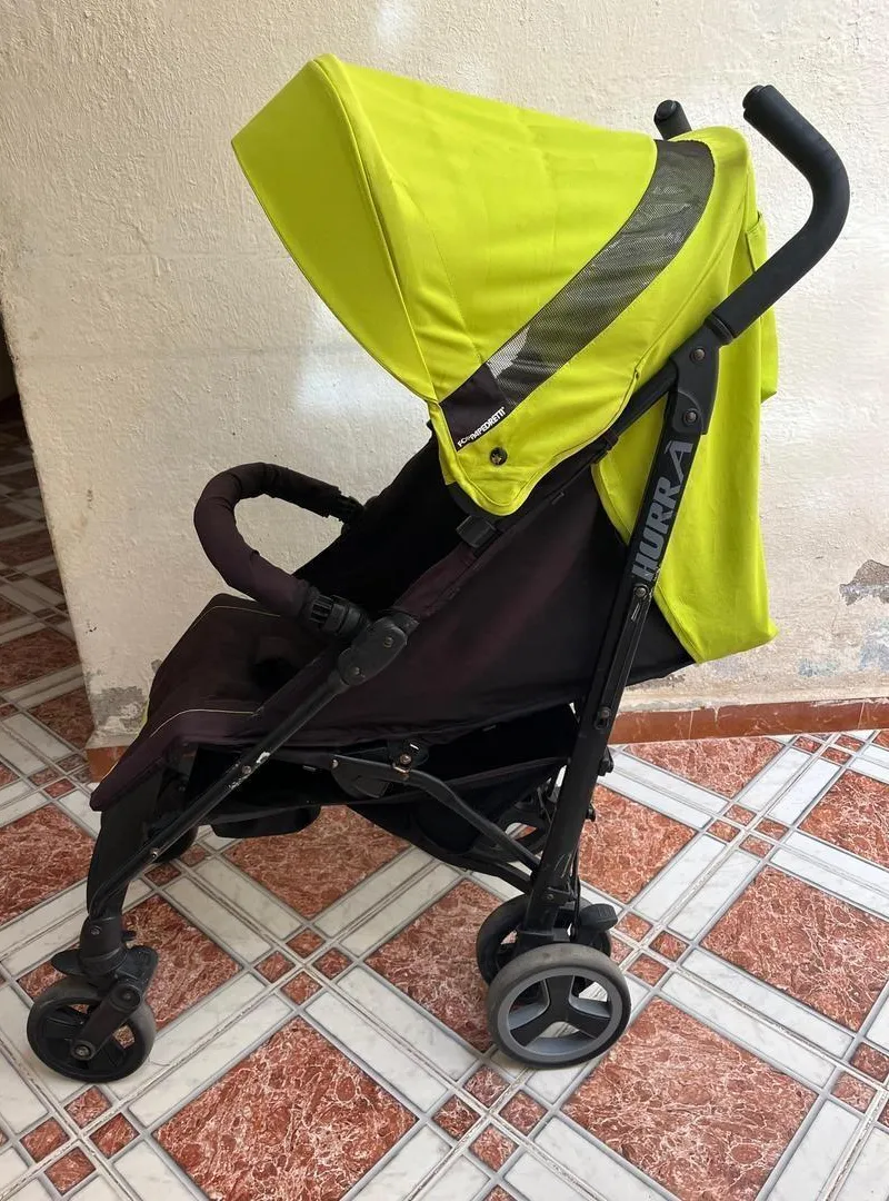 Poussette de l'extérieur