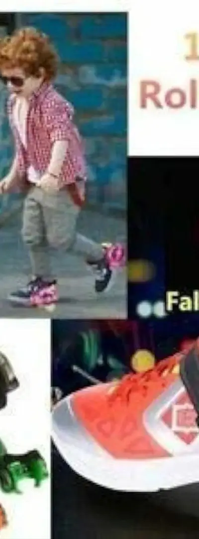 Roues de patinage réglables avec éclairage LED