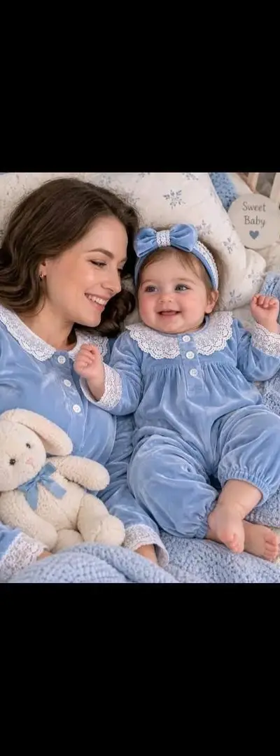 Pyjama pour nouvelle maman et bébé