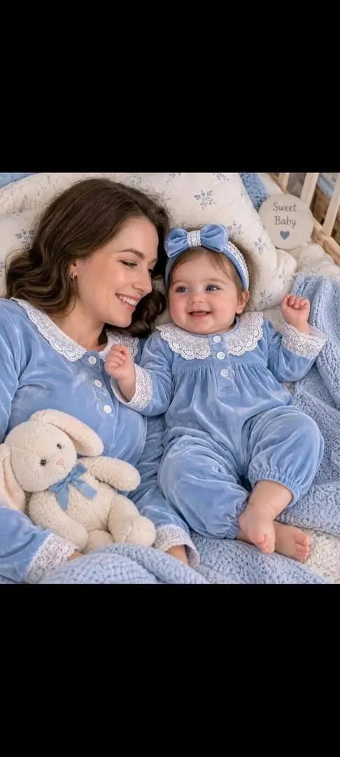 Pyjama pour nouvelle maman et bébé