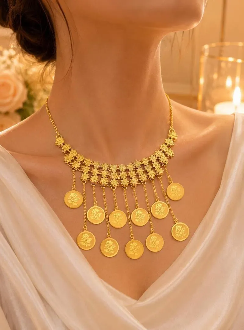 Magnifique Parure En Or Acabije 18K