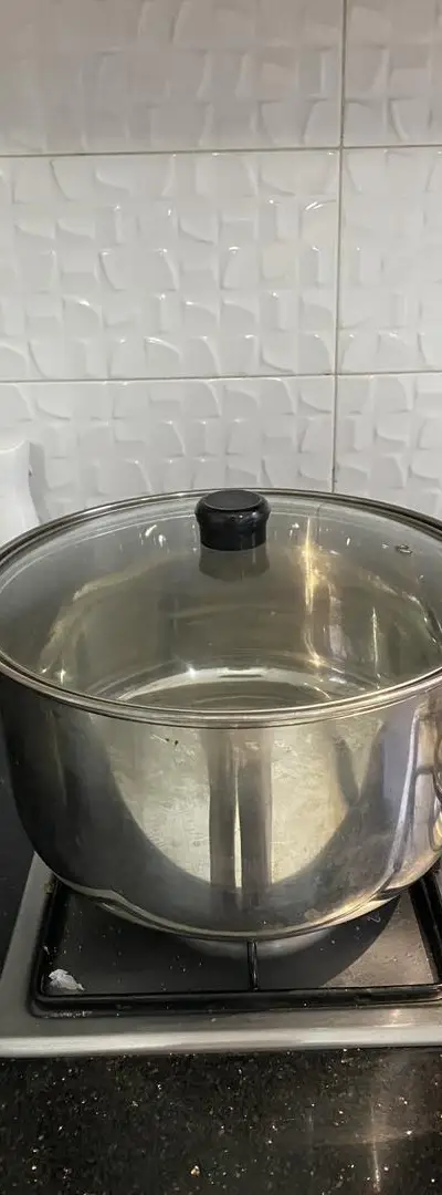 Casserole inox lourde grande taille