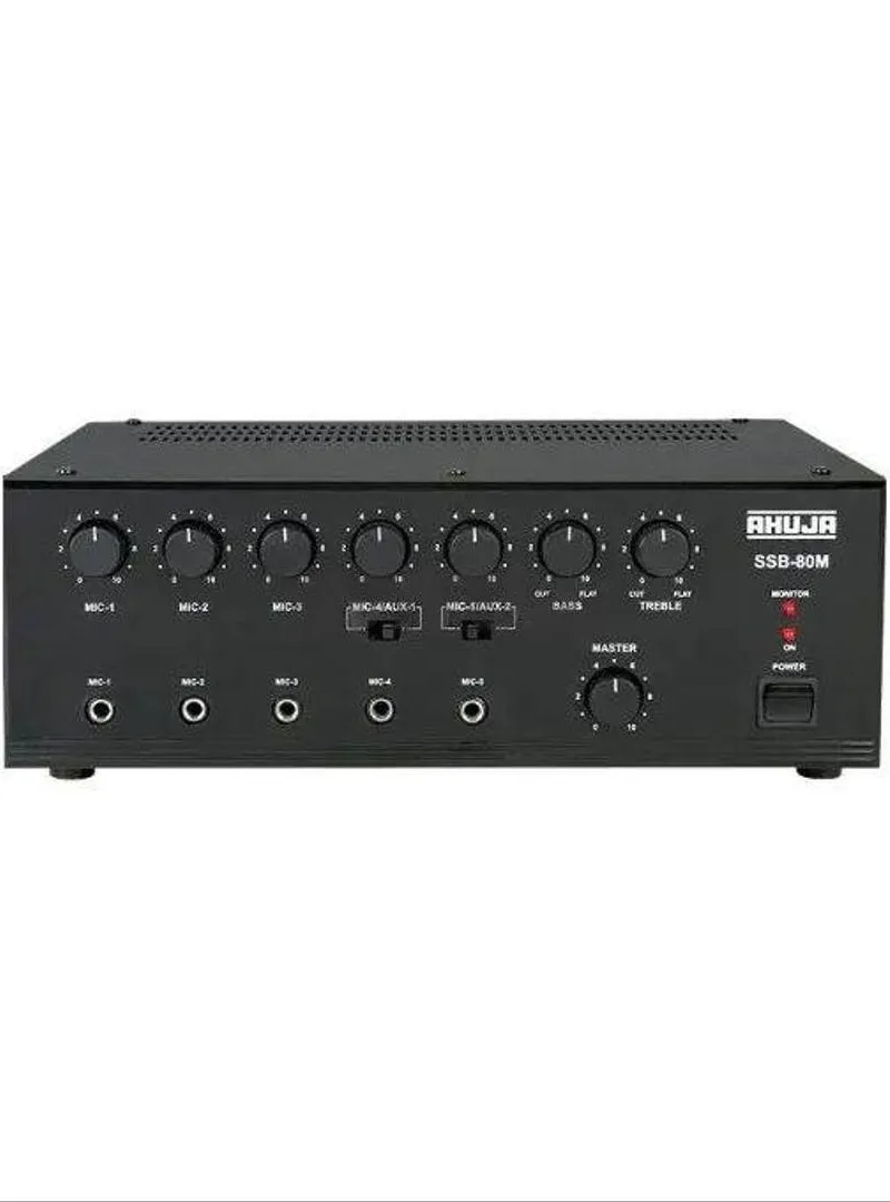 Ahuja SSB-80M Amplificateur Mélangeur PA 80 Watts