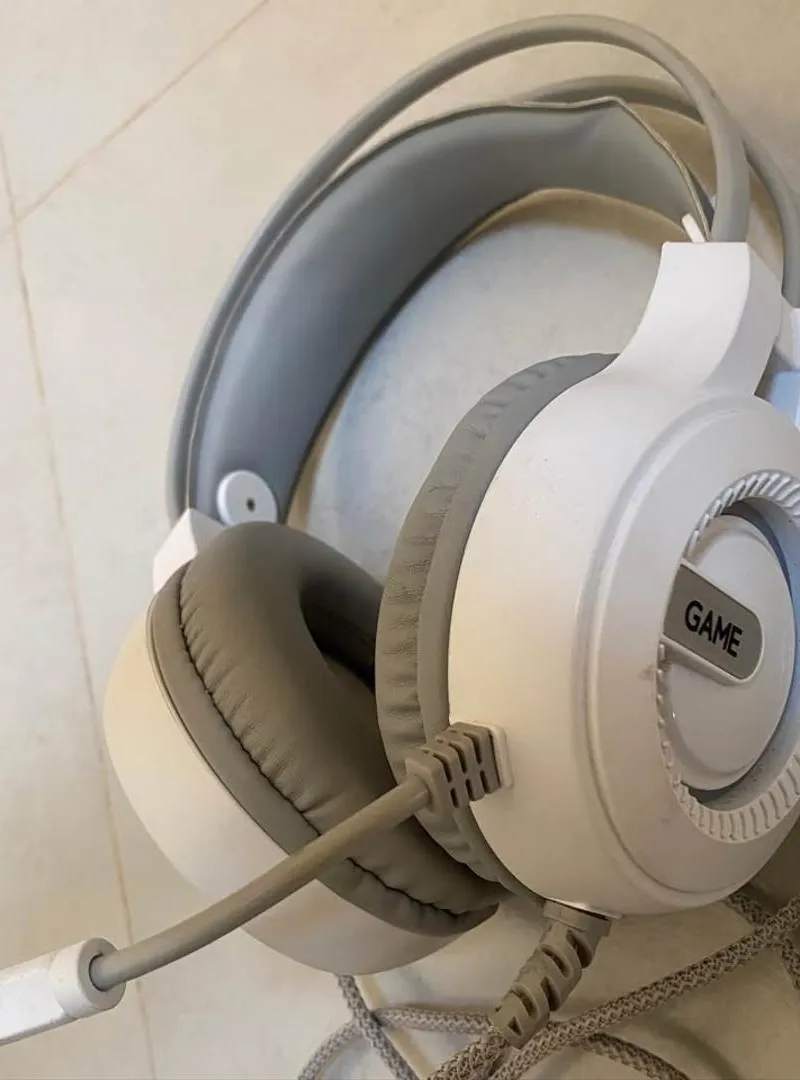 Casque GAME Haute Qualité & Micro & Éclairage LED