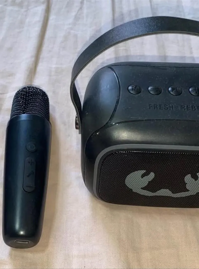 Karaoké Fresh 'n Rebel Enceinte Bluetooth & Micros