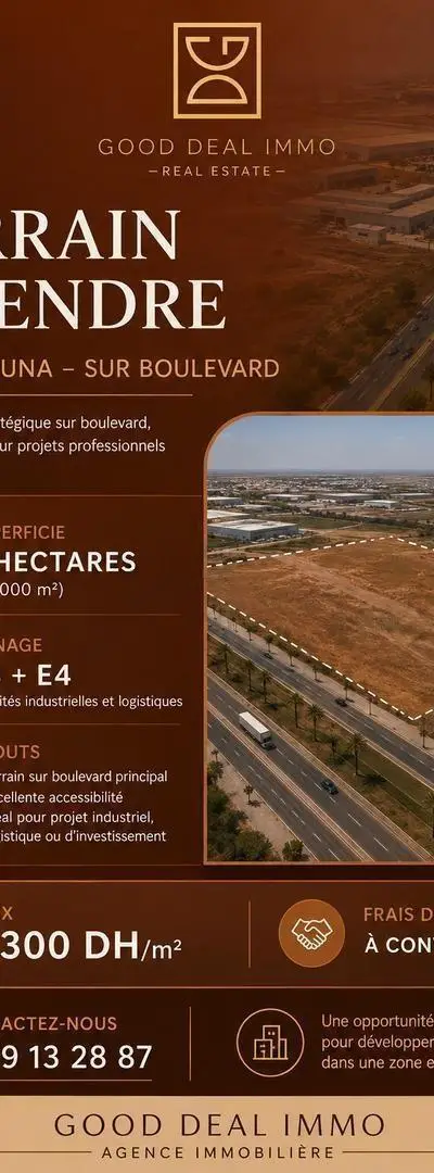 Terrain à vendre à Médiouna