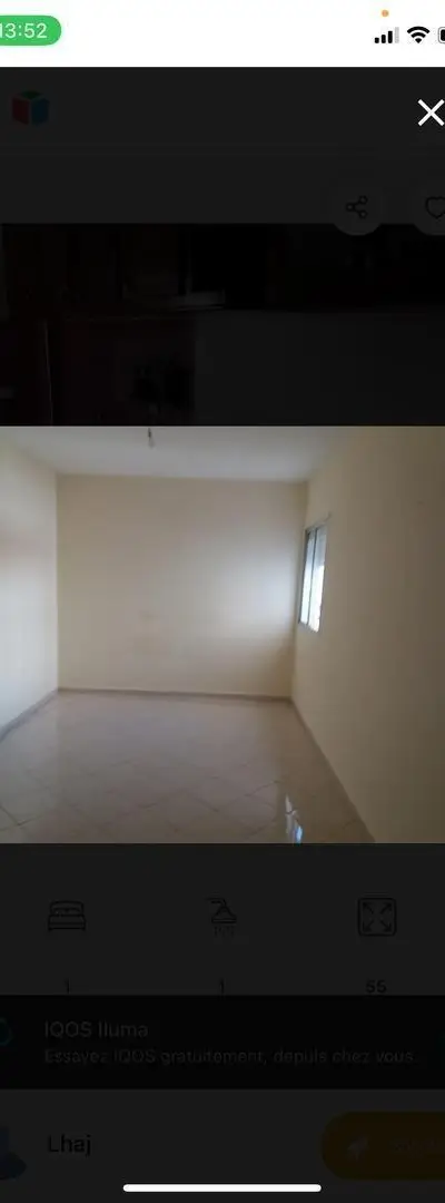 Appartement à louer 44 m² à Beni Yakhlef