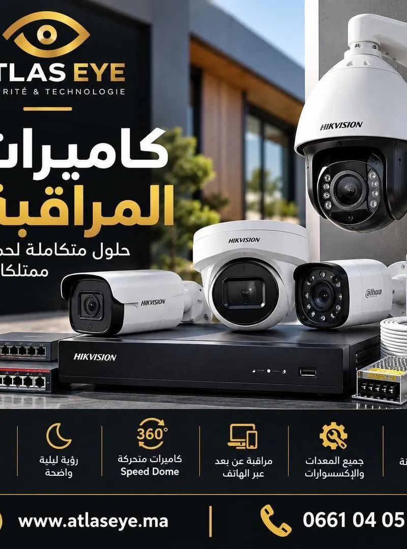 Caméra de surveillance et équipement