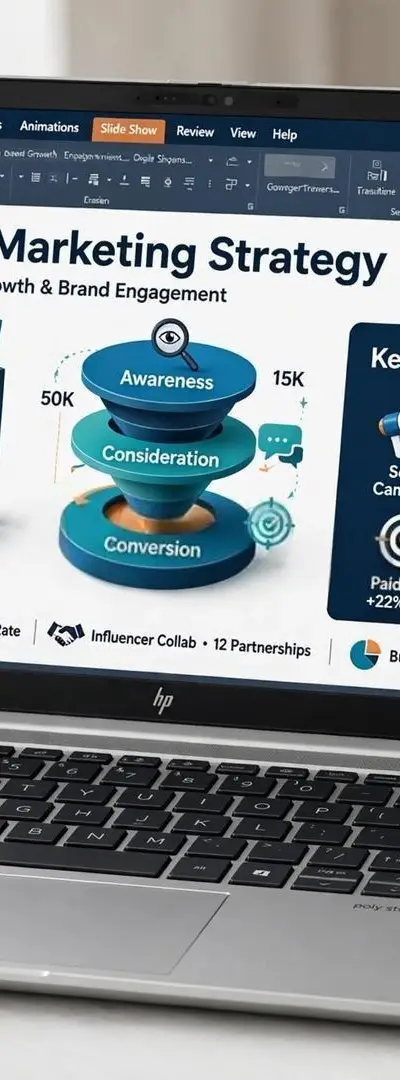Conception et création de présentations PowerPoint professionnelles