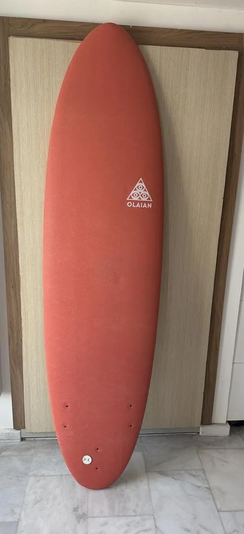 🏄‍♀️ Planche de surf OLAIAN 7’ – 500 orange