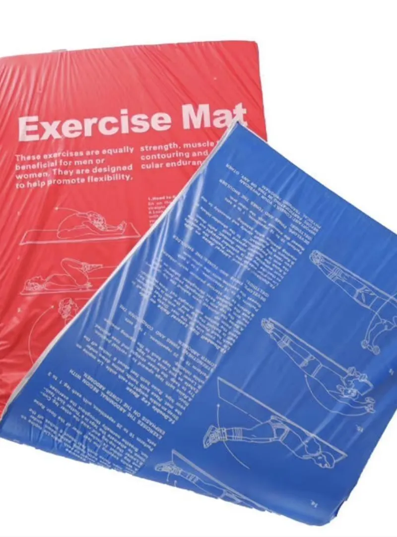 Tapis de gym d'exercice vintage année 80