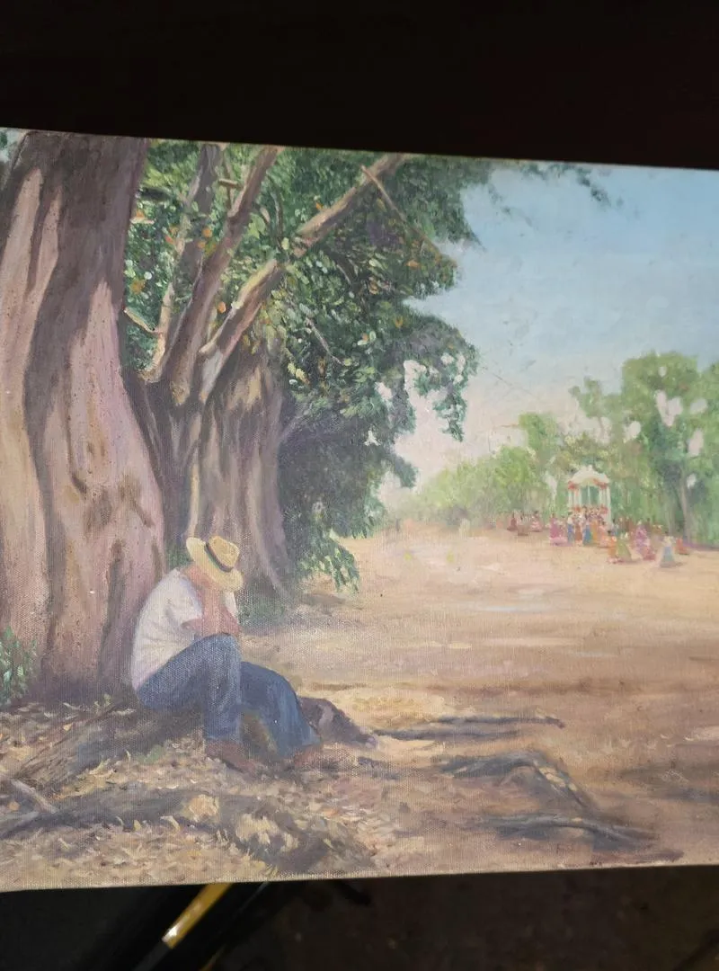 Peinture à l'huile classique