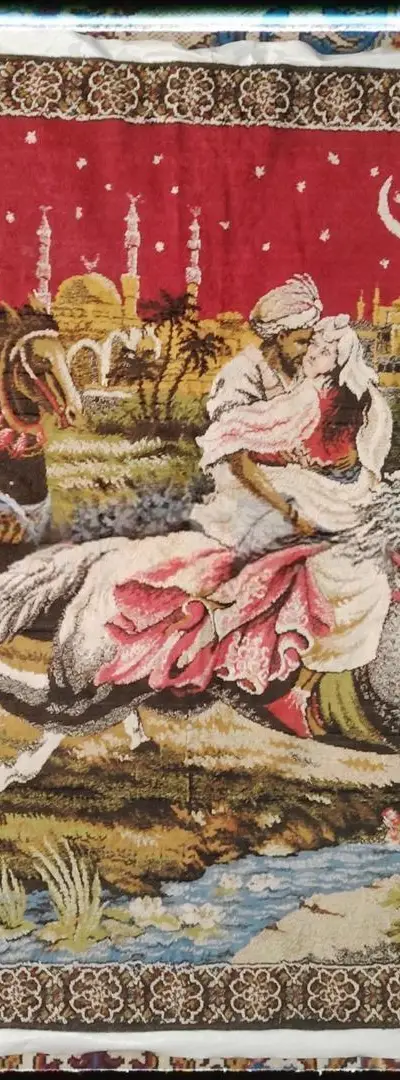 Ancienne tapis mural