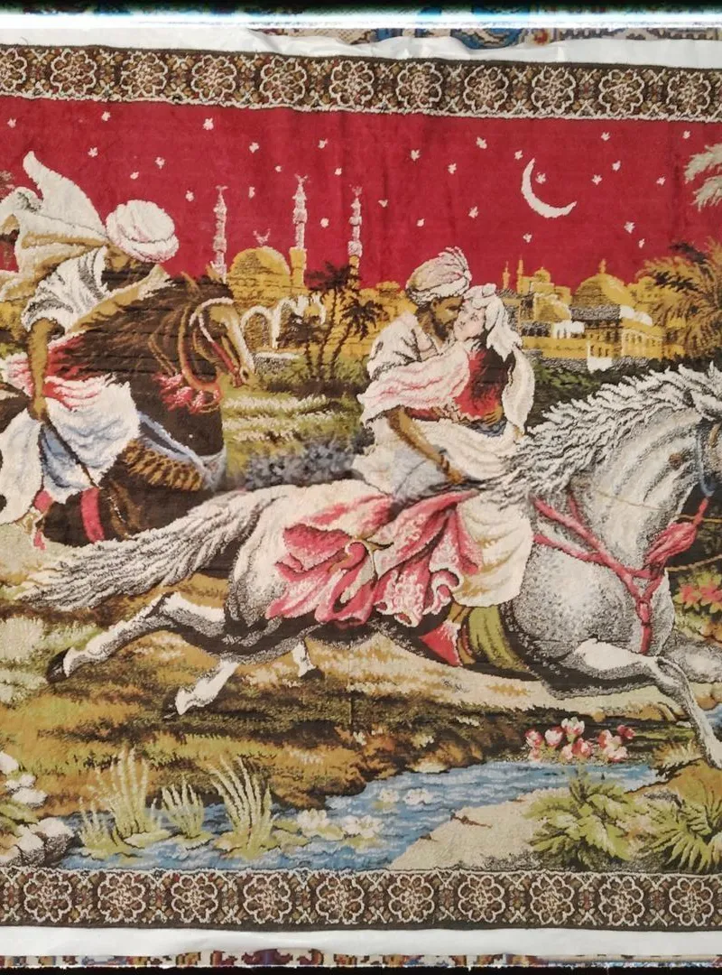 Ancienne tapis mural