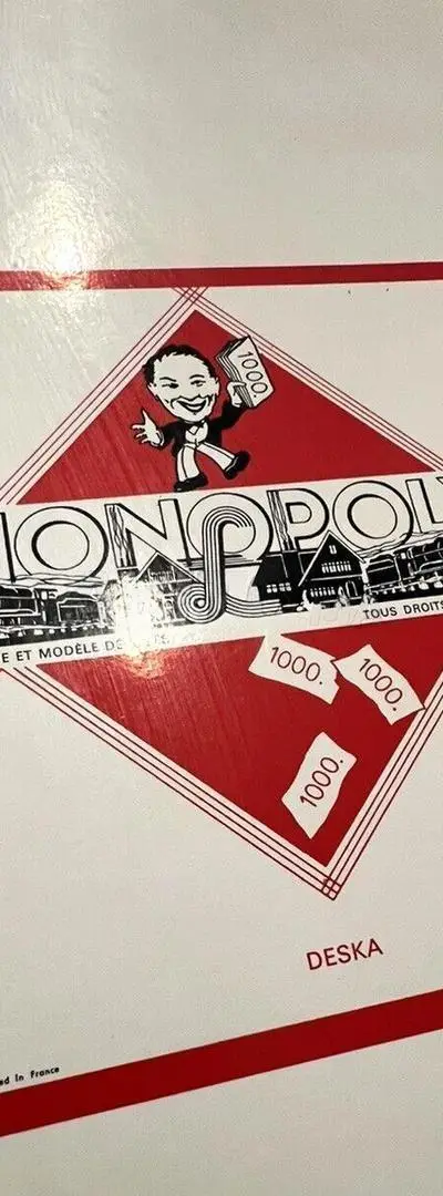 Monopoly Vintage Edition Deska (Début des années 1960)