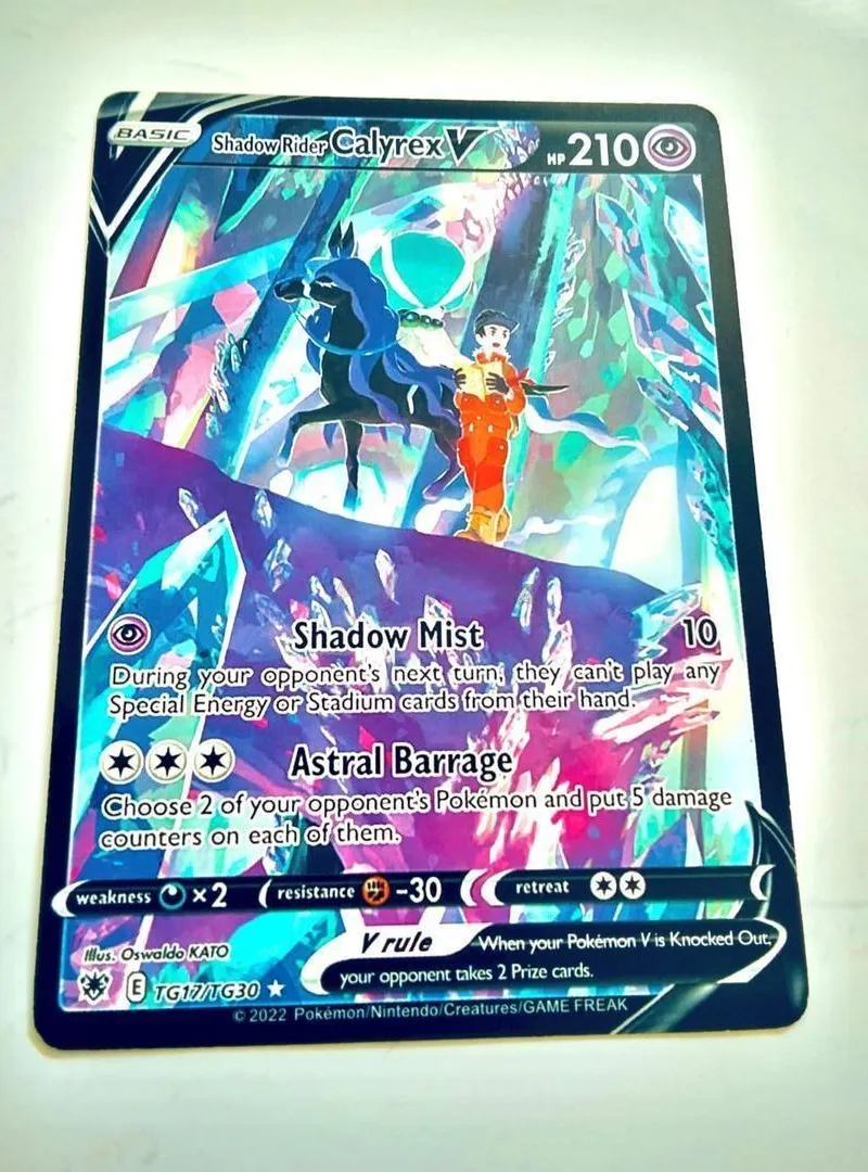 Carte Pokémon - Shadow Rider Calyrex V