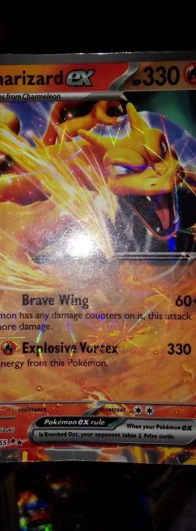 Carte Charizard ex 330 HP
