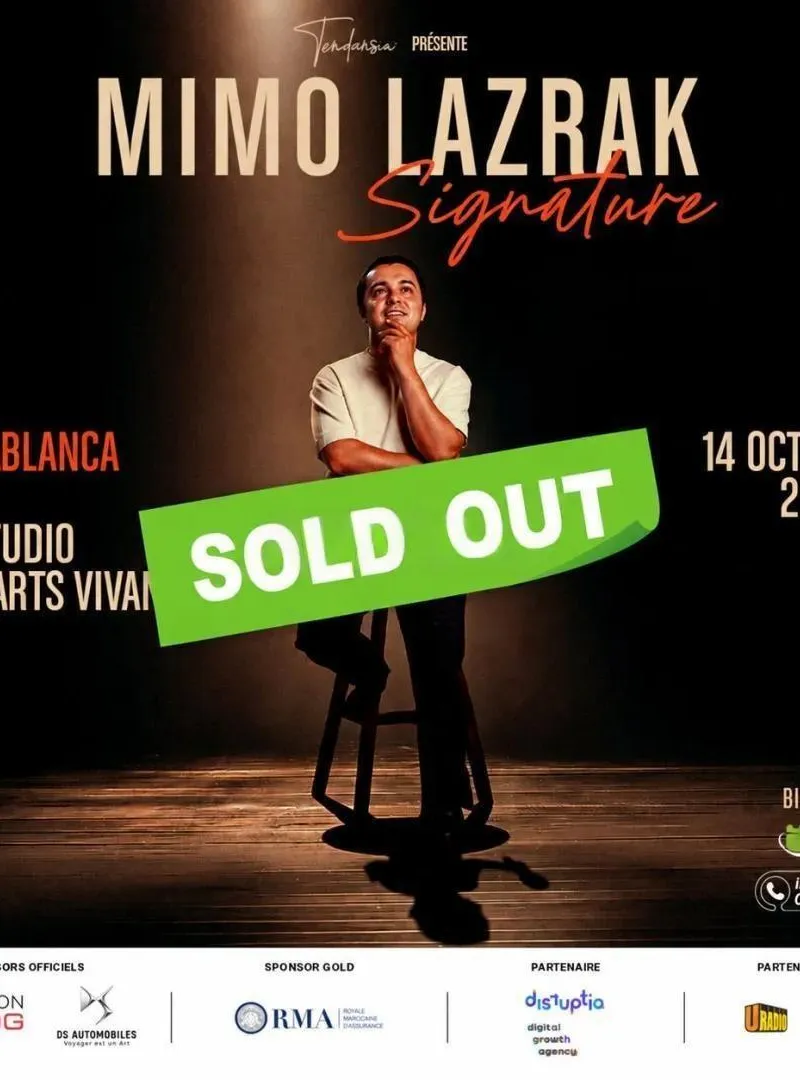 4 billets MIMO LAZRAK disponibles même prix