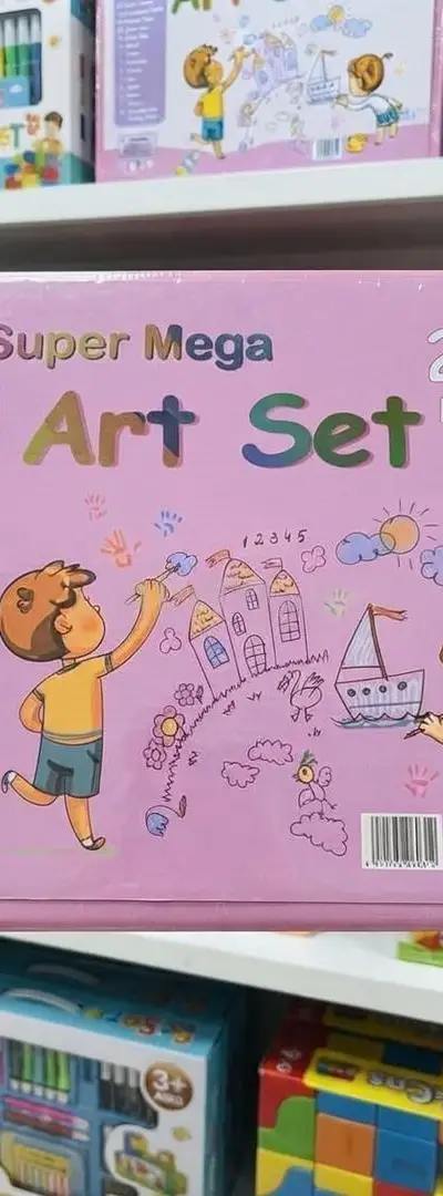 🎨 Set de Dessin et Coloriage pour Enfants 208 Pièces