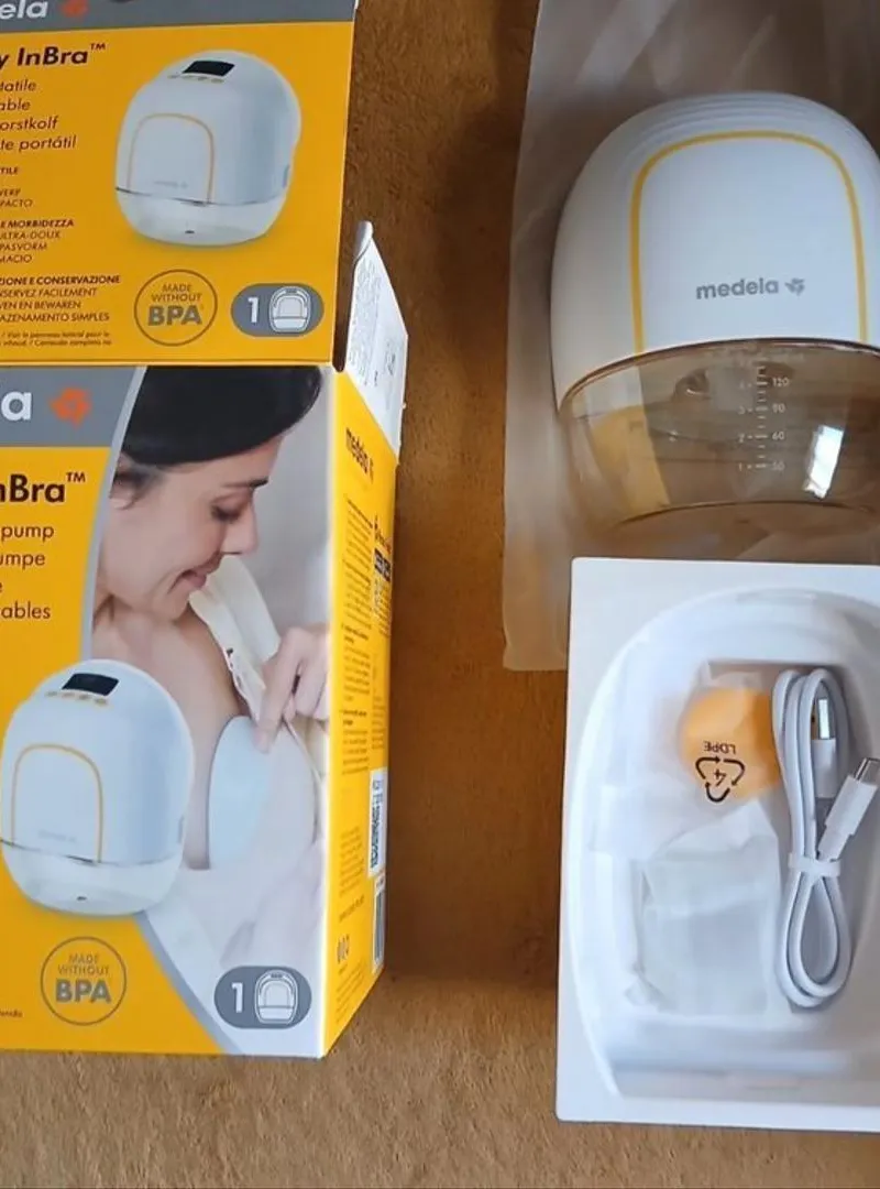 Tire-lait mains libres marque Medela