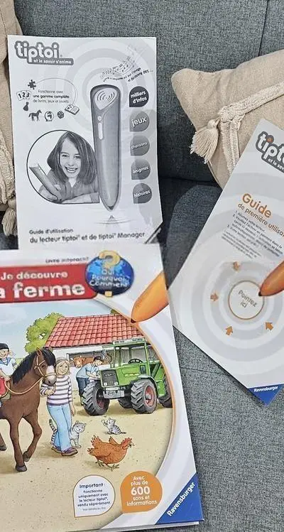 Livre interactif de 4 à 7 ans