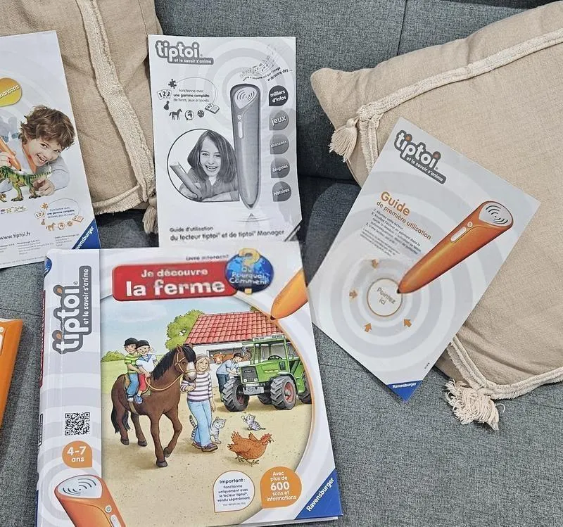 Livre interactif de 4 à 7 ans