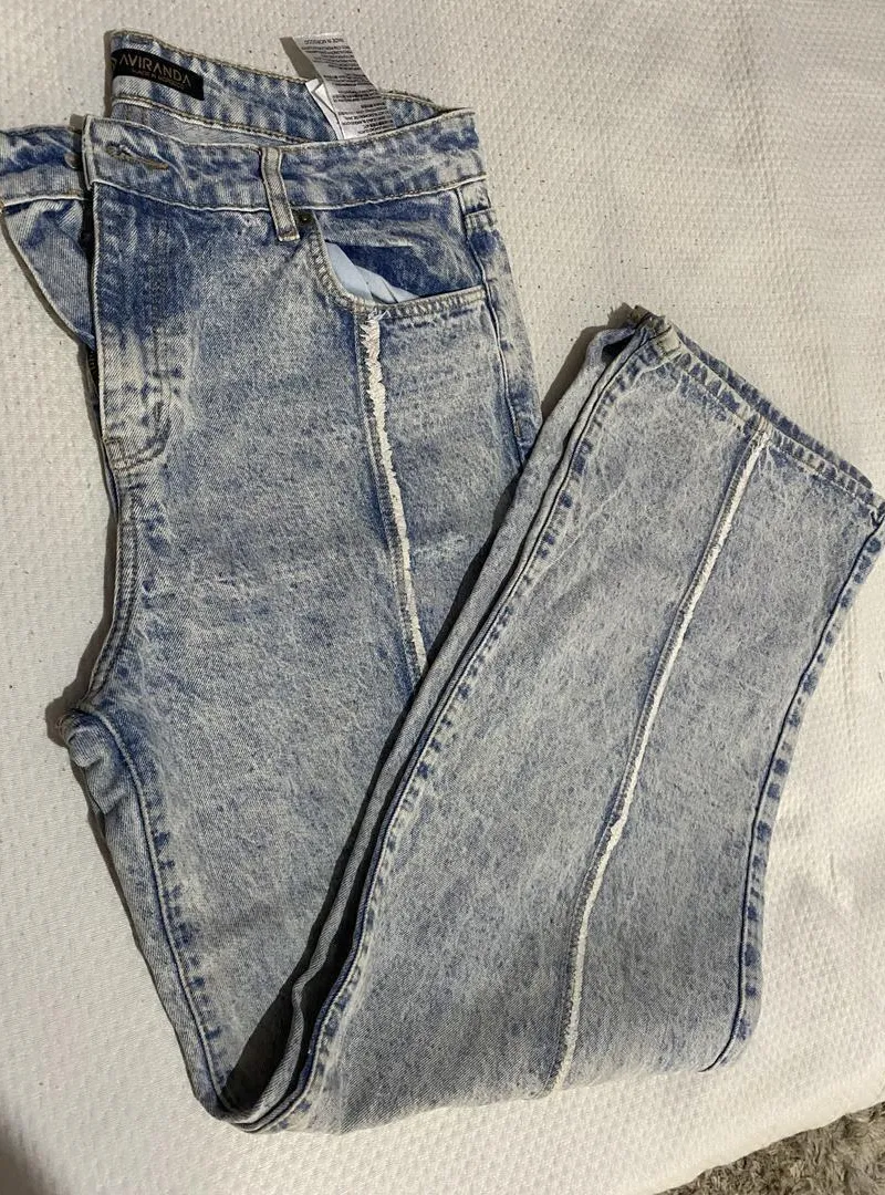 Pantalon jean large