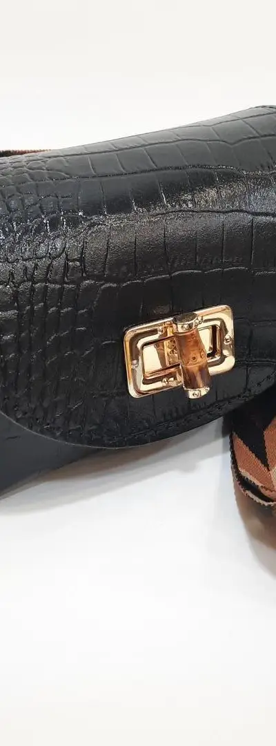 Sacs à main en cuir texturé effet croco