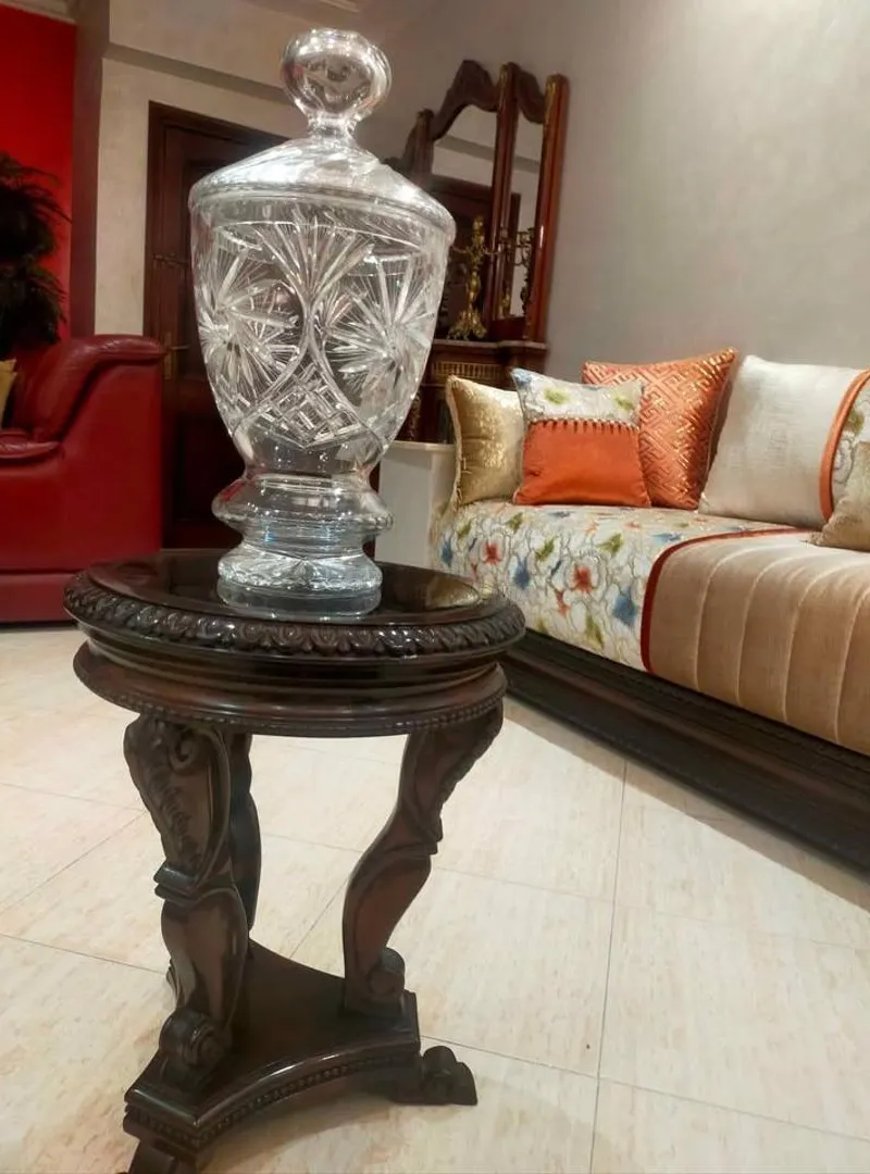 Vase en cristal pur
