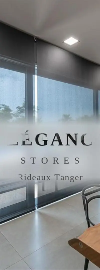 Store screen filtre la lumière du soleil