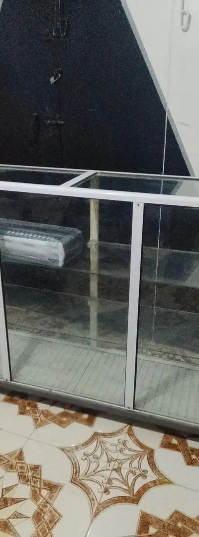 Vitrine en verre