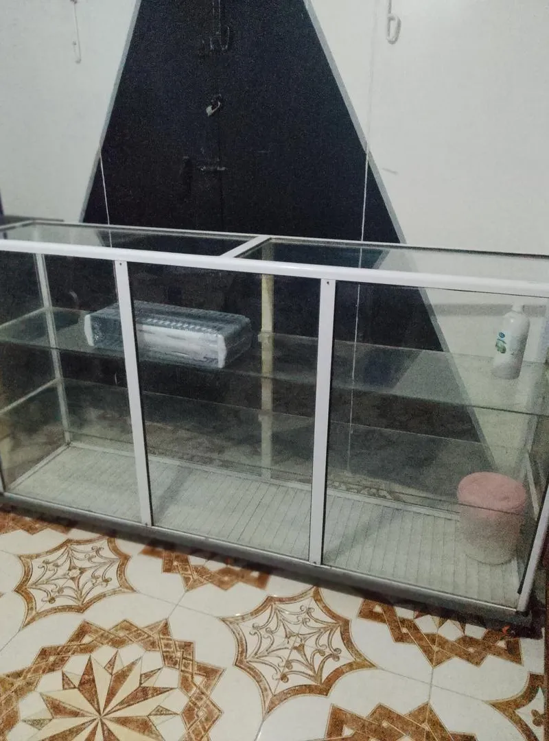 Vitrine en verre