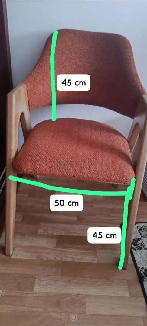 2 chaises pour table à manger