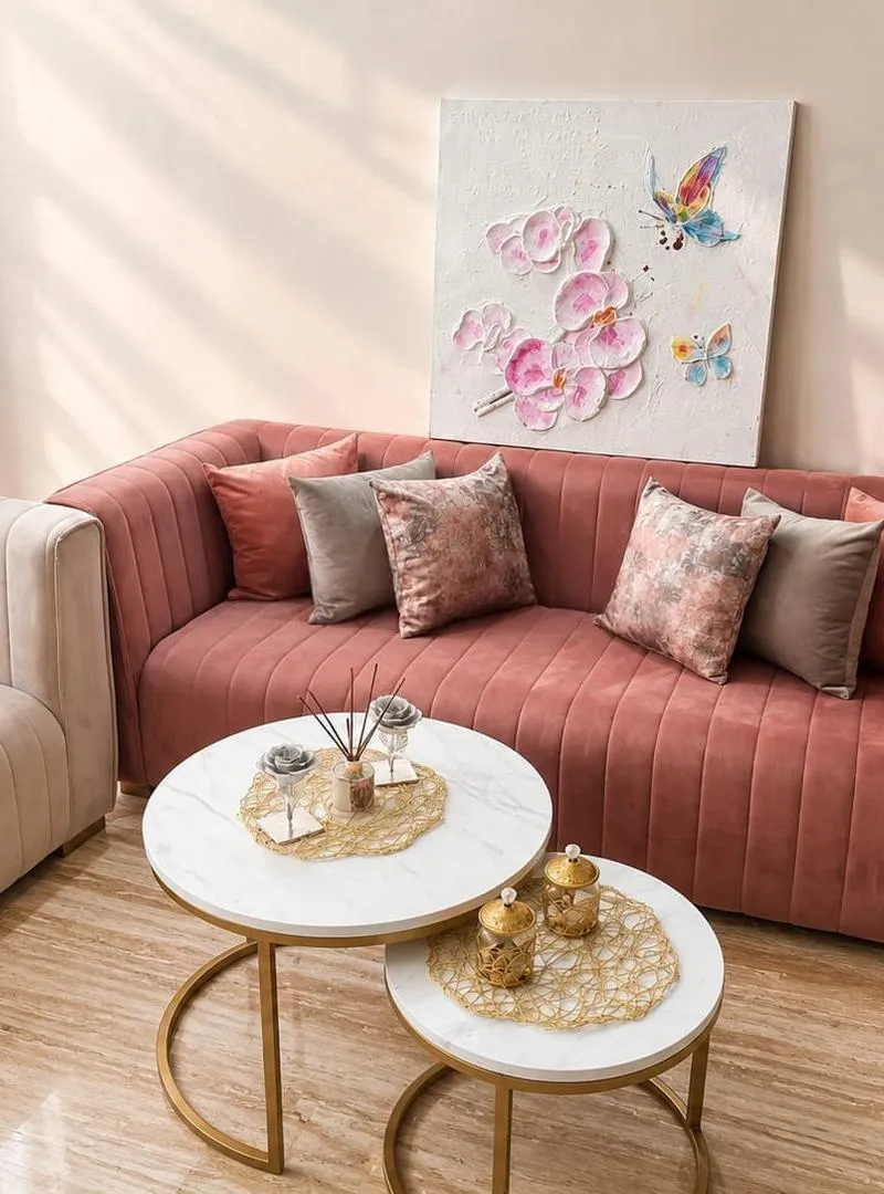 Salon moderne en L
