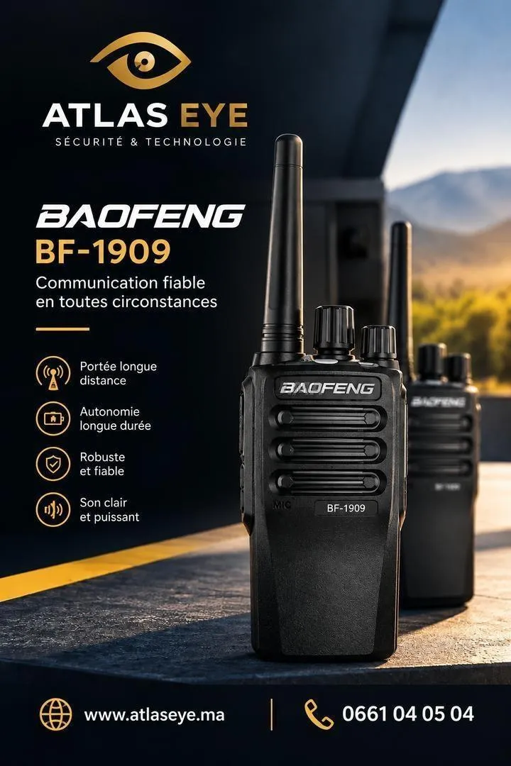 Talkie walkie baofeng BF1909