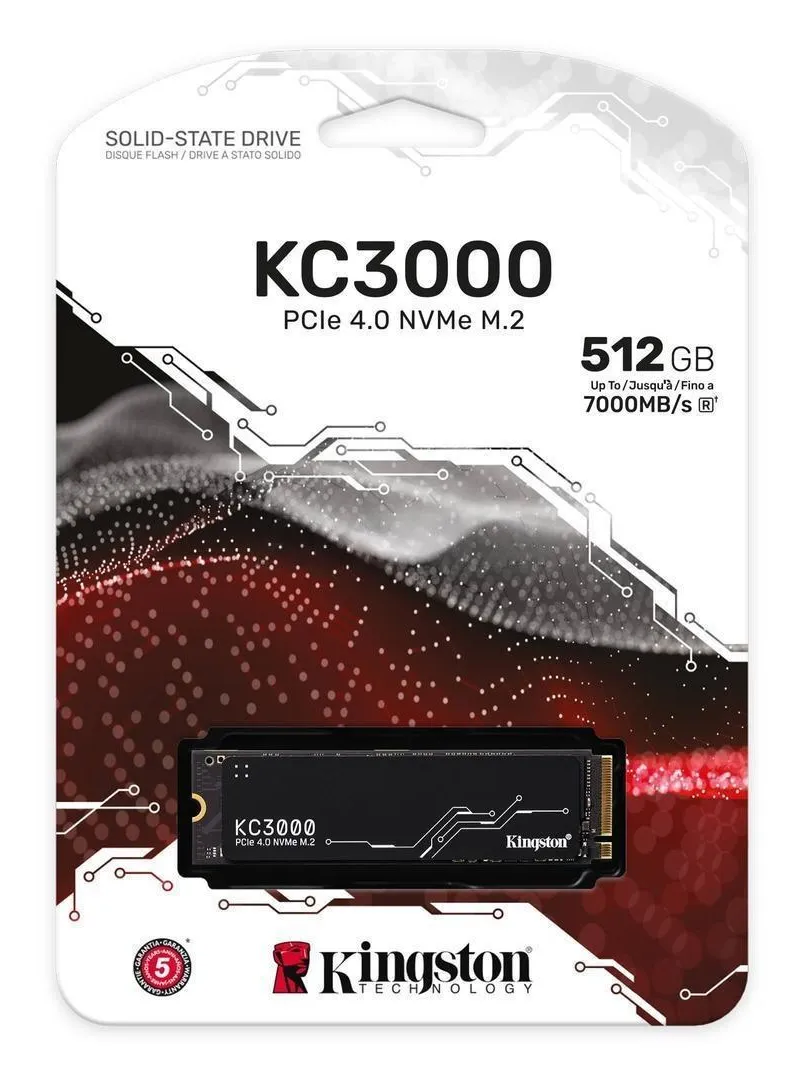 SSD Kingston KC3000 512Go Nvme 7000MB/s