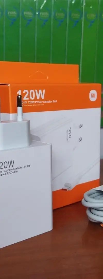 Chargeur rapide ⚡Xiaomi 120W pour tous les téléphones 📷 Photos réelles