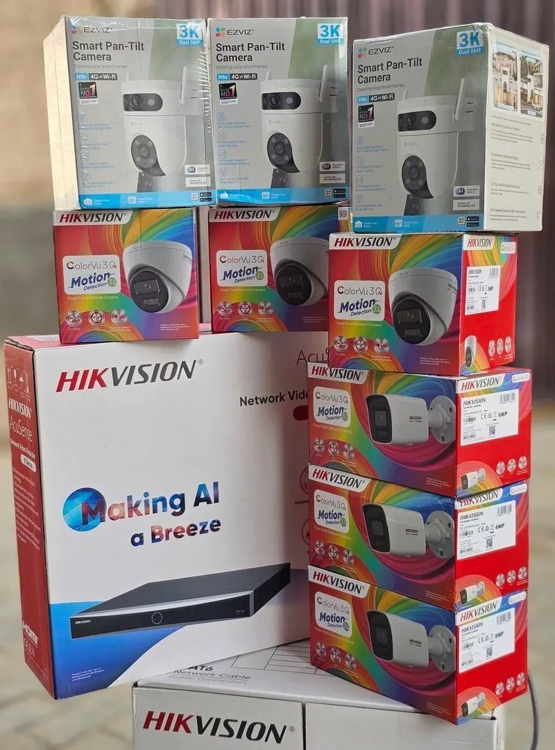 PACK CAMÉRA HIKVISION COULEUR AUDIO LED