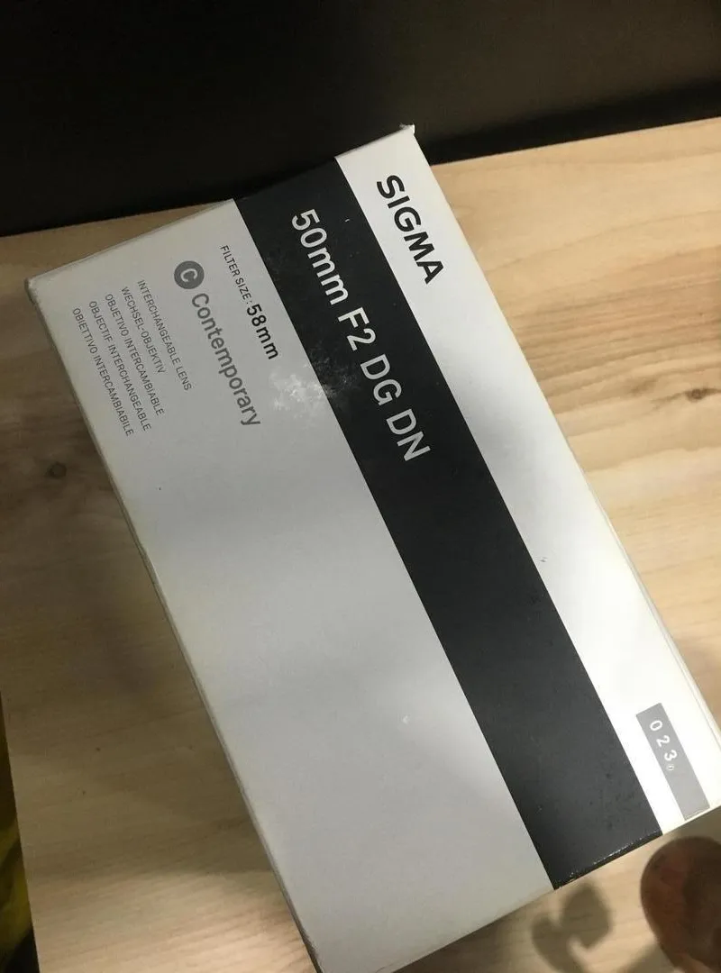 Sigma 50mm F2 DG DN Monture Sony FE Neuf