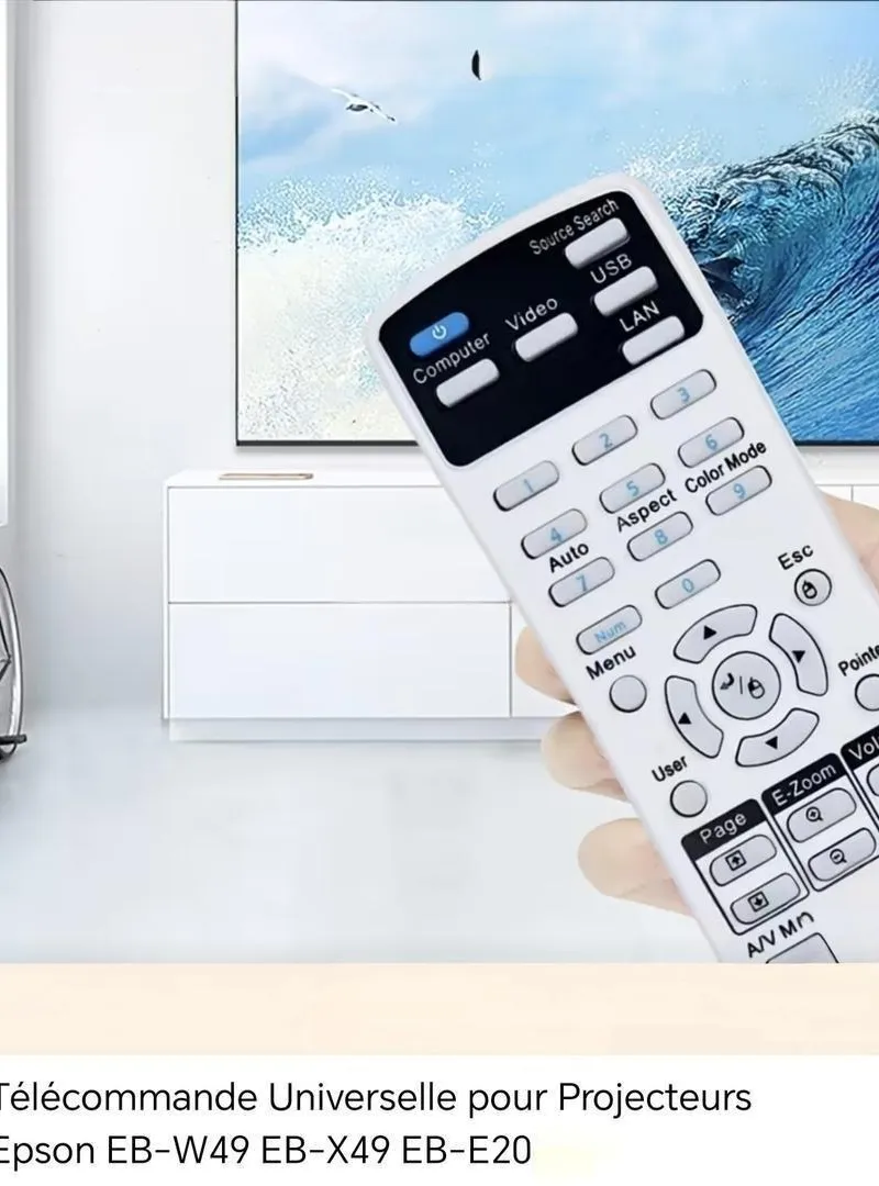 Télécommande Epson vidéoprojecteur