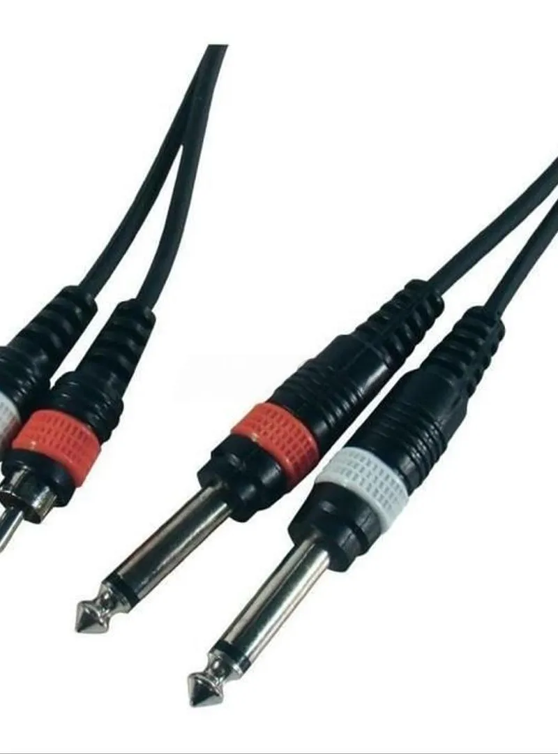 Losen CD8100 - Câble signal 2xRCA & 2x Jack mâle