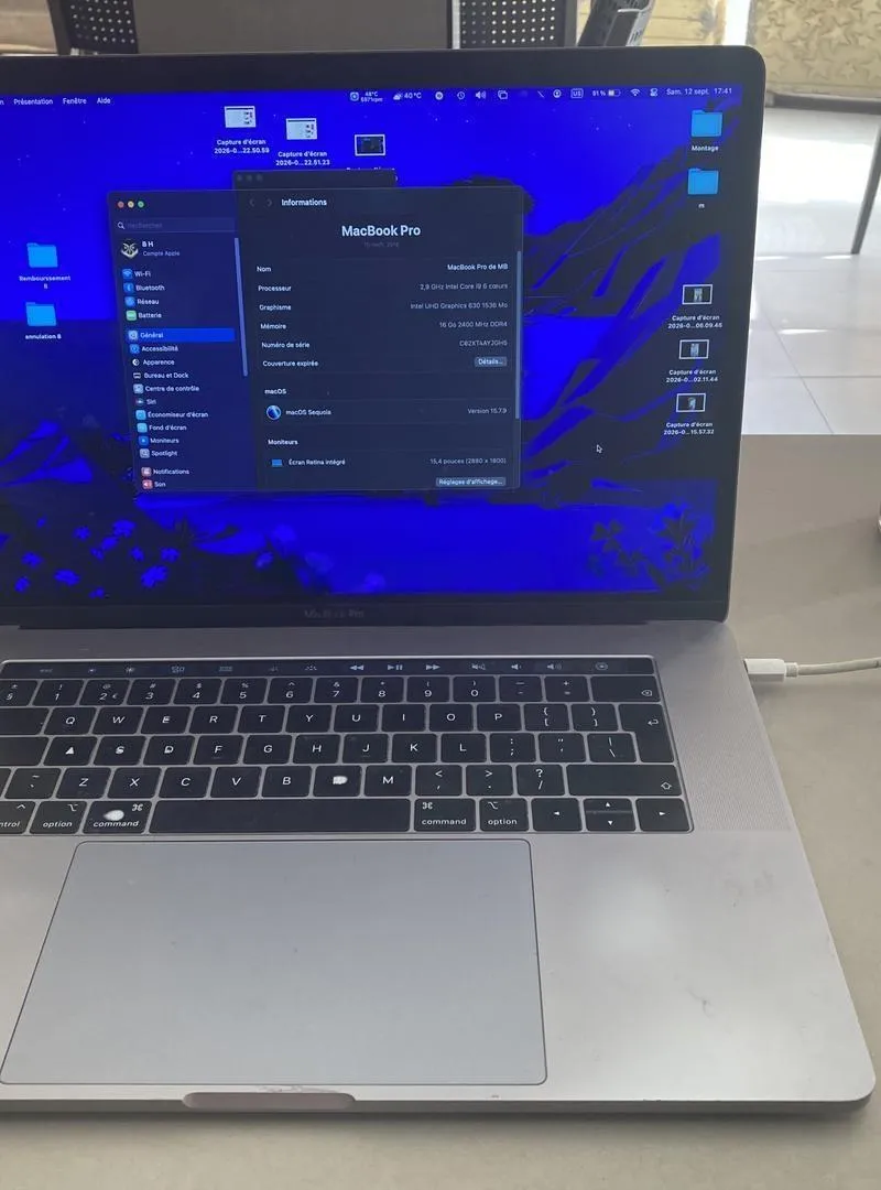 Macbook pro 2018 i9