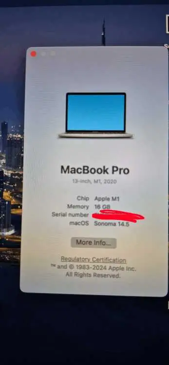 MacBook Pro 2020 A vendre