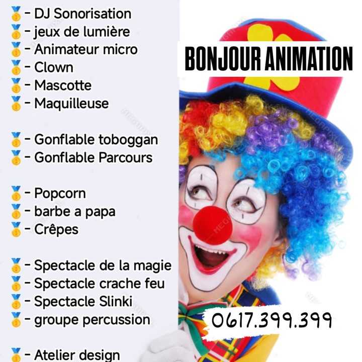 Journee inoubliable pour enfants
