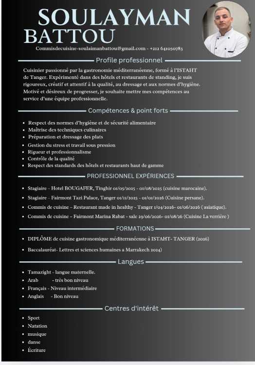 Commis de cuisine polyvalent