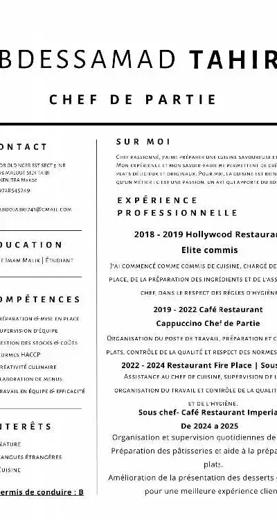 Chef de partie